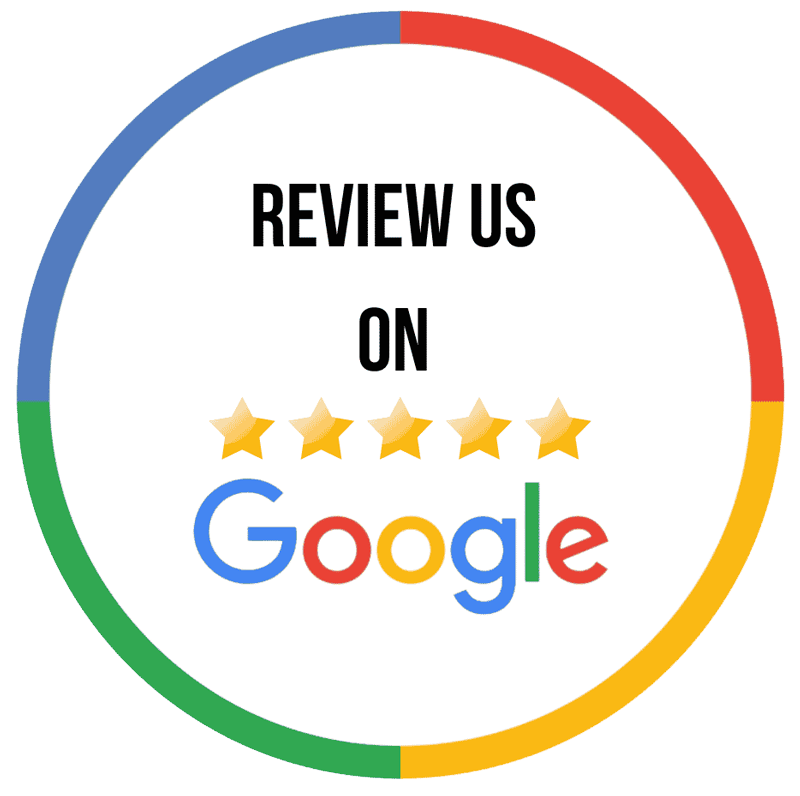 google review sticker
